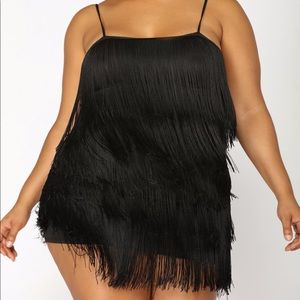 Fringe Mini Dress
